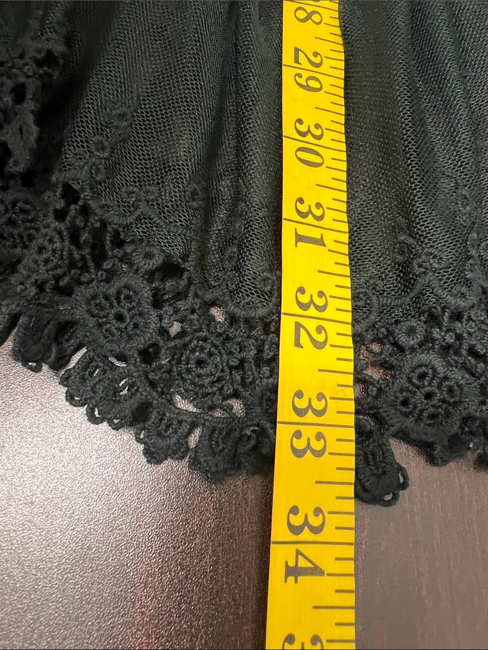 Paris Hues Vintage Y2K Lace Ombre Kimono Cardigan Duster Pine Green Cream XL - Picture 13 of 16